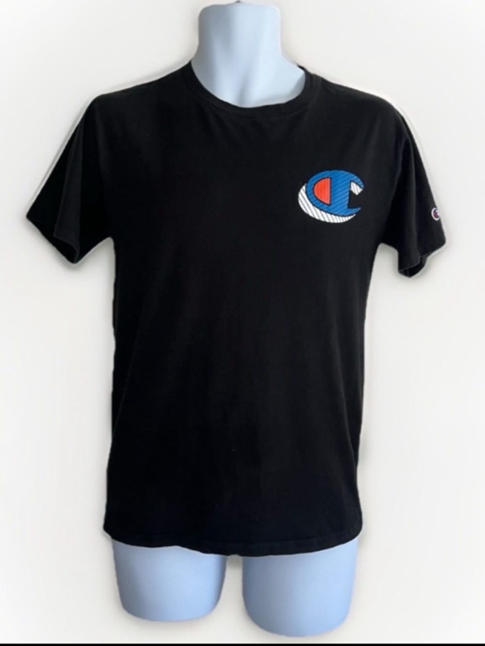 Champion Black T-Shirt - Picture 1 of 4
